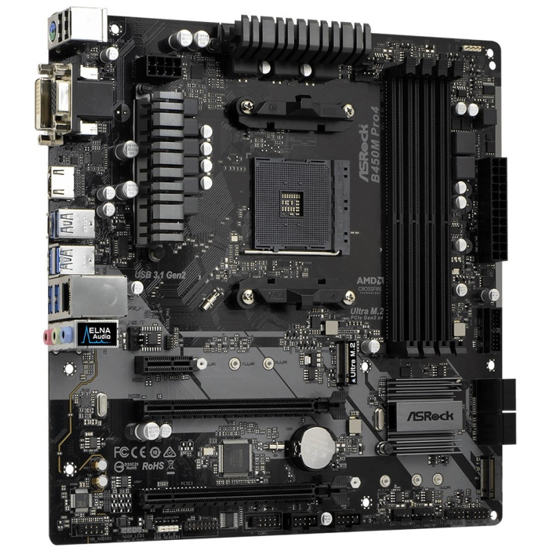 ASRock B450M Pro4