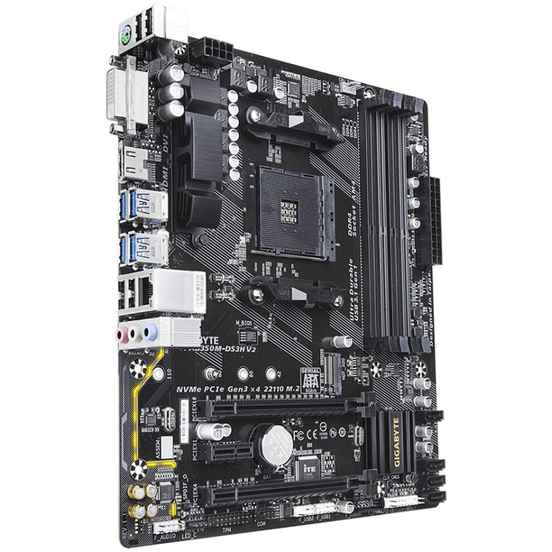 Gigabyte GA-AB350M-DS3H V2 rev. 1.1