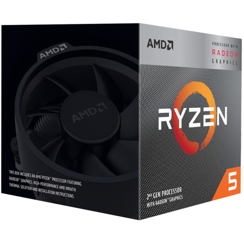 AMD Ryzen 5 Picasso 3400G BOX (YD3400C5FHBOX)