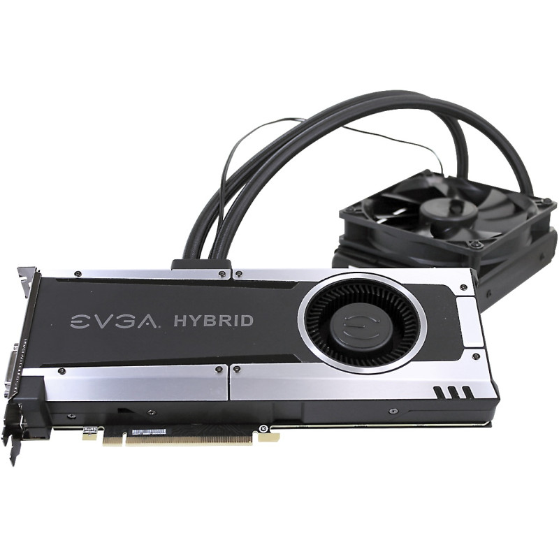 EVGA GeForce GTX 1070 GAMING HYBRID Led (08G-P4-6178-KR)